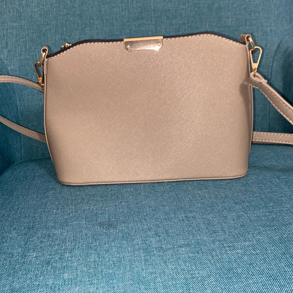 SHEIN gray crossbody satchel